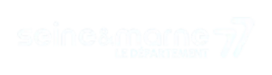 logo blanc seine et marne departement petit